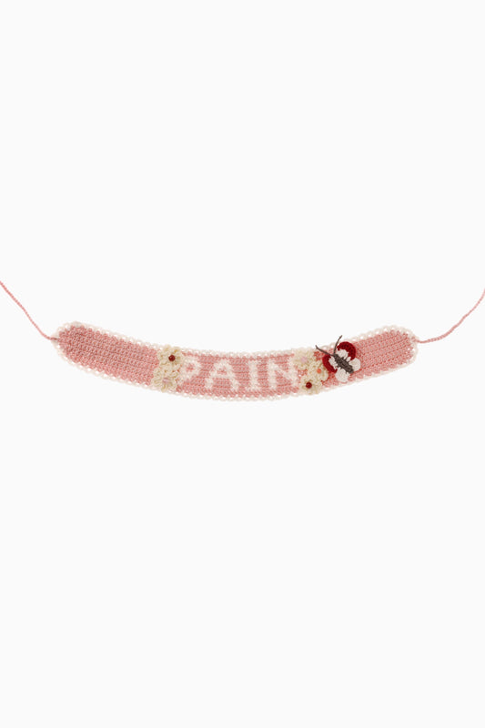 Knitted Necklace Pain