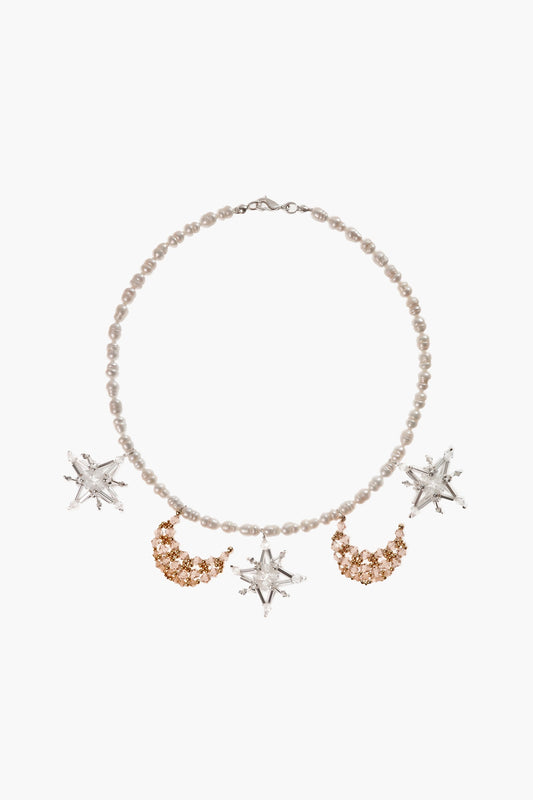 Necklace LONDI Moon and Stars