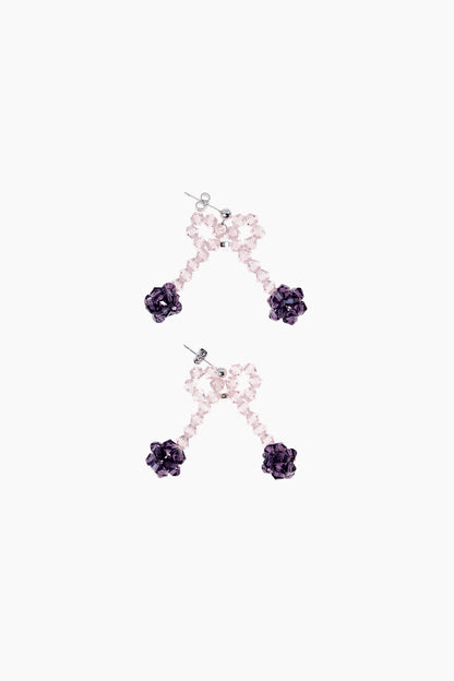 Earrings Dark Cherry